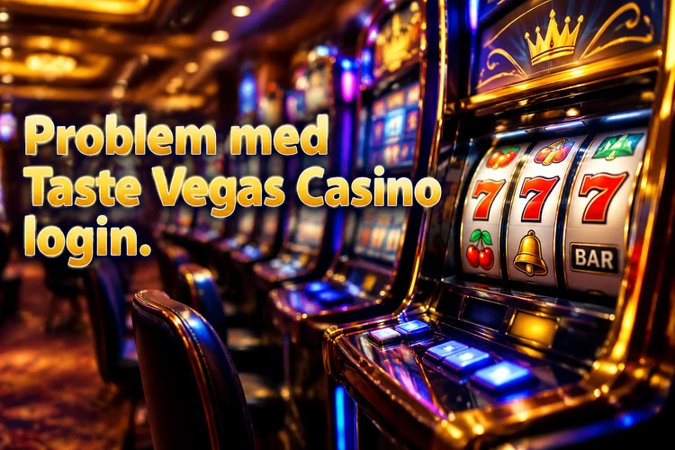 Problem med Taste Vegas Casino login