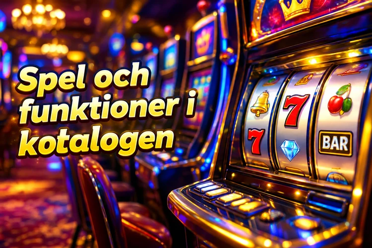 Spel och funktioner i katalogen